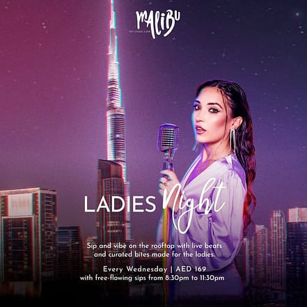 Ladies Night at Malibu – Brunches JUGH.com Special Offers, Deals & Discounts in Japan
