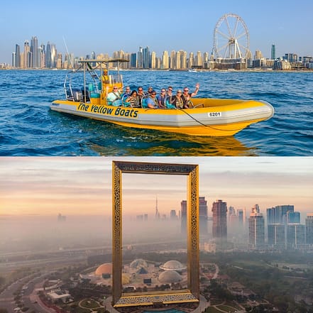 99 Minutes Premium Boat Tour + FREE Dubai Frame – Combo – Attractions Special Offers JUGH.com Special Offers, Deals & Discounts in Japan