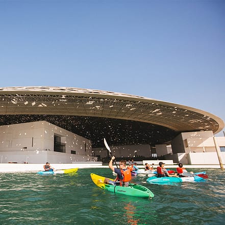 Guided Kayak Tour at Louvre Abu Dhabi – Water Sports JUGH.com Special Offers, Deals & Discounts in Japan